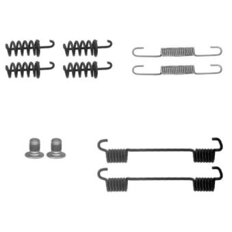 Kit d'accessoires, mâchoires de frein de stationnement TEXTAR 97038300