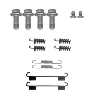 Kit d'accessoires, mâchoires de frein de stationnement TEXTAR 97039600