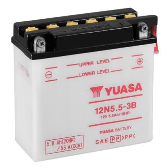 Batterie de démarrage YUASA [12N5.5-3B]
