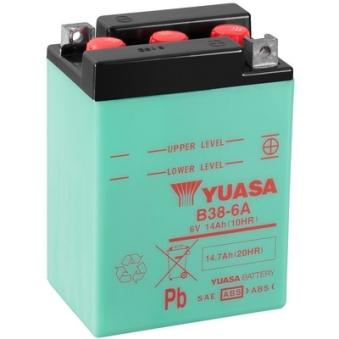 Batterie de démarrage YUASA [B38-6A]