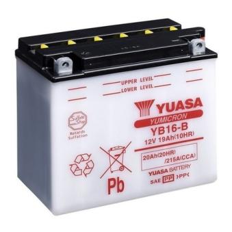 Batterie de démarrage YUASA YB16-B pour HARLEY-DAVIDSON BAD BOY 1340 Bad Boy - 50cv
