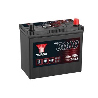 Batterie de démarrage YUASA YBX3053 pour MG MAESTRO 1.6 VVT-i - 110cv