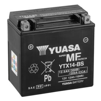 Batterie de démarrage YUASA [YTX14-BS]