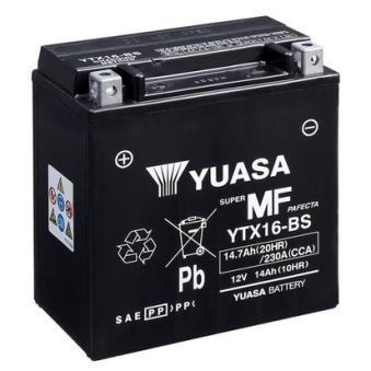 Batterie de démarrage YUASA [YTX16-BS]