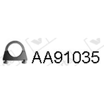 Pièce de serrage, échappement VENEPORTE AA91035 pour MERCEDES-BENZ CLASSE C C 180 - 122cv