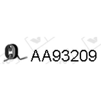 Bandes de caoutchouc, échappement VENEPORTE AA93209 pour DODGE DURANGO 1.9 TDI - 110cv