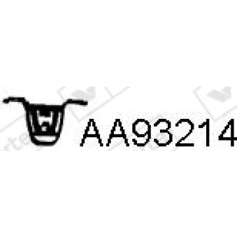 Bandes de caoutchouc, échappement VENEPORTE AA93214 pour BMW Série 3 316 ti - 115ch