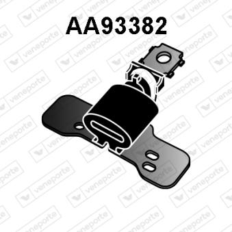 Bandes de caoutchouc, échappement VENEPORTE AA93382 pour LOTUS ECLAT 1.5 dCi - 110cv