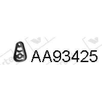 Bandes de caoutchouc, échappement VENEPORTE AA93425 pour BMW X5 3.0d - 235cv