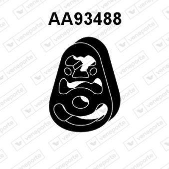 Bandes de caoutchouc, échappement VENEPORTE AA93488 pour SAAB 93 1.9 TiD - 120cv