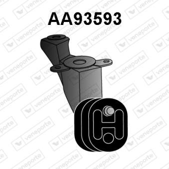 Bandes de caoutchouc, échappement VENEPORTE OEM 4G0253144B Bandes de caoutchouc, échappement VENEPORTE OEM 4G0253144B