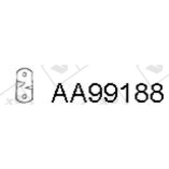 Support, silencieux VENEPORTE OEM GEX7082