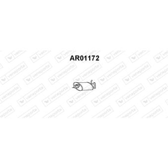 Silencieux avant VENEPORTE [AR01172]