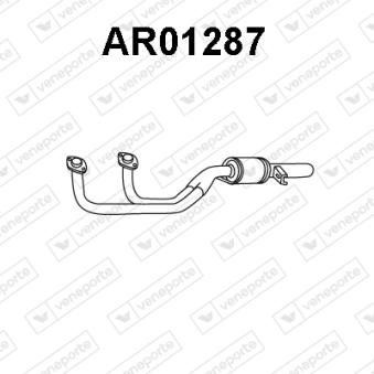 Silencieux avant VENEPORTE [AR01287]