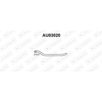 Tuyau d'échappement VENEPORTE OEM 811253133