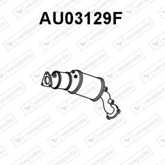 Filtre à particules / à suie, échappement VENEPORTE OEM 8K0254751HX