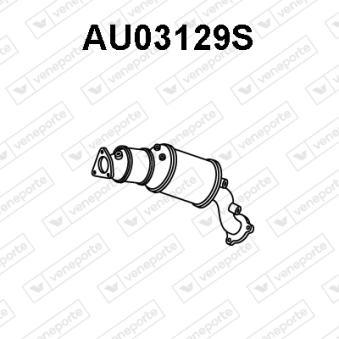 Filtre à particules / à suie, échappement VENEPORTE OEM 8K0254751HX