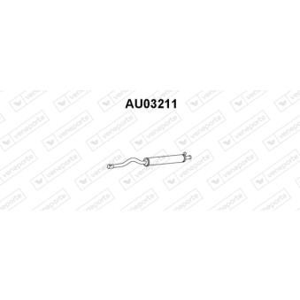 Silencieux avant VENEPORTE AU03211