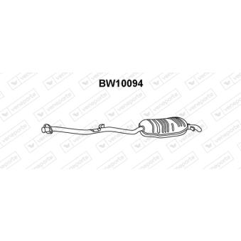 Silencieux arrière VENEPORTE OEM 18102244301