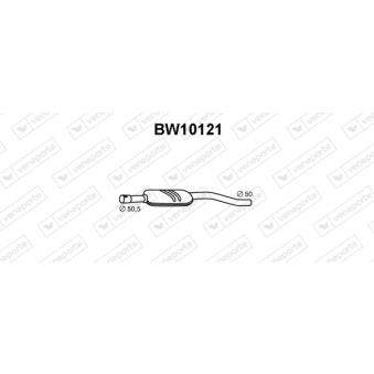Silencieux avant VENEPORTE OEM 18301713633