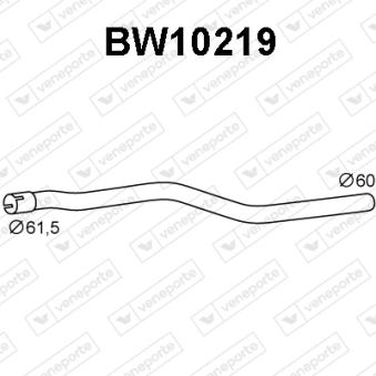 Tuyau d'échappement VENEPORTE [BW10219]