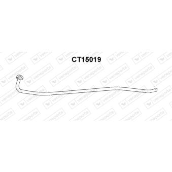 Tuyau d'échappement VENEPORTE OEM 95631604