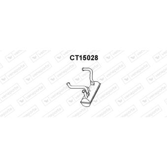 Silencieux avant VENEPORTE CT15028