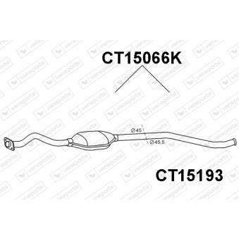 Catalyseur VENEPORTE CT15066K
