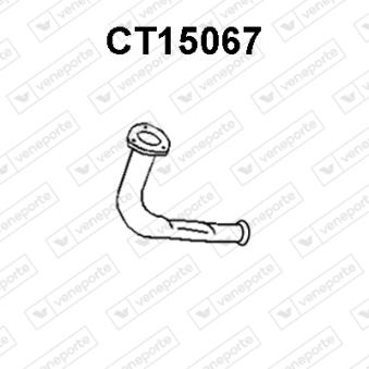 Tuyau d'échappement VENEPORTE CT15067