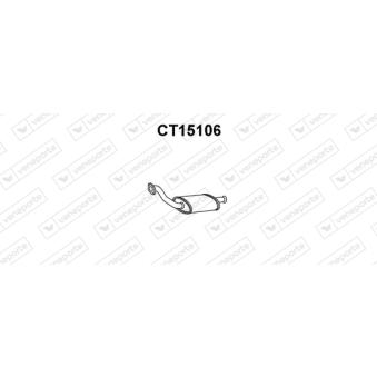 Silencieux avant VENEPORTE [CT15106]