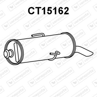 Silencieux arrière VENEPORTE [CT15162]