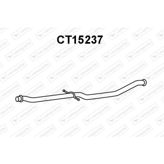 Tuyau d'échappement VENEPORTE OEM 1717K1