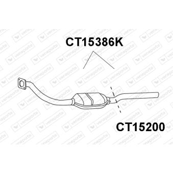Catalyseur VENEPORTE [CT15386K]