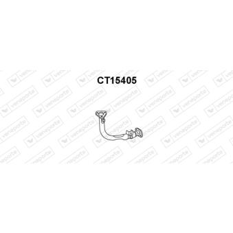 Tuyau d'échappement VENEPORTE OEM 1705K8