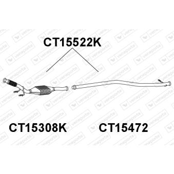 Catalyseur VENEPORTE OEM 1705ZP