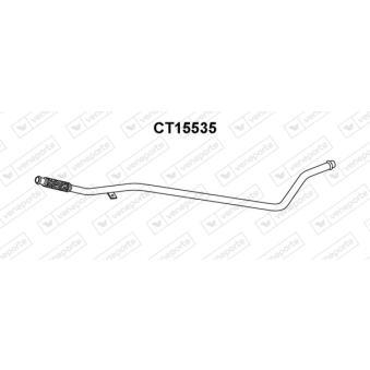 Tuyau d'échappement VENEPORTE OEM 1717CX