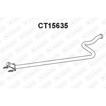 Tuyau d'échappement VENEPORTE OEM 1717GY