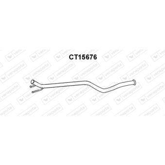 Tuyau d'échappement VENEPORTE OEM 1717JQ