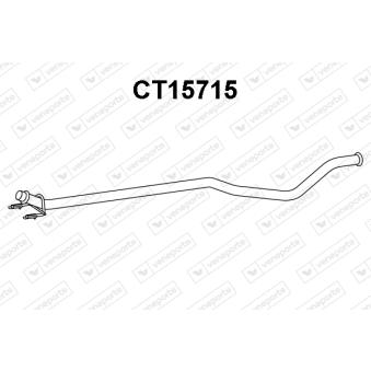 Tuyau d'échappement VENEPORTE [CT15715]