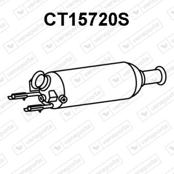 Filtre à particules / à suie, échappement VENEPORTE OEM 174038