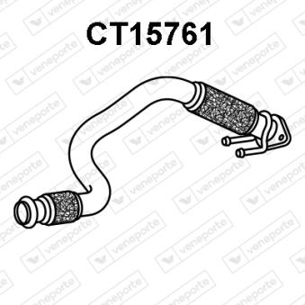 Tuyau d'échappement VENEPORTE [CT15761]