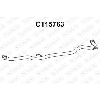 Tuyau d'échappement VENEPORTE [CT15763]