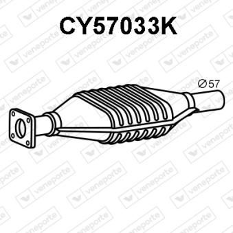 Catalyseur VENEPORTE [CY57033K]