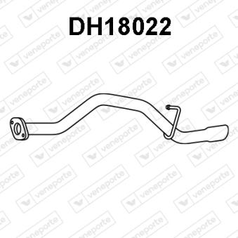 Tuyau d'échappement VENEPORTE DH18022