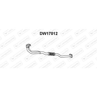 Tuyau d'échappement VENEPORTE [DW17012]