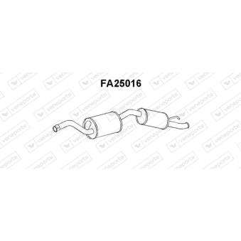 Silencieux arrière VENEPORTE OEM 7558430 Silencieux arrière VENEPORTE OEM 7558430