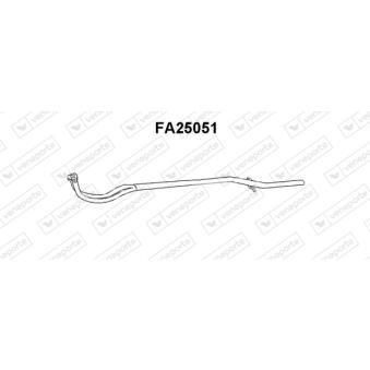 Tuyau d'échappement VENEPORTE FA25051