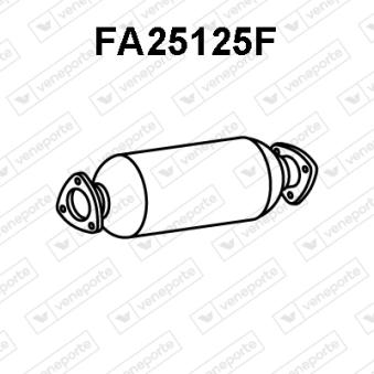 Filtre à particules / à suie, échappement VENEPORTE OEM 51823588