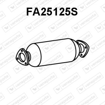 Filtre à particules / à suie, échappement VENEPORTE OEM 51823588