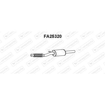 Silencieux central VENEPORTE OEM 71765135